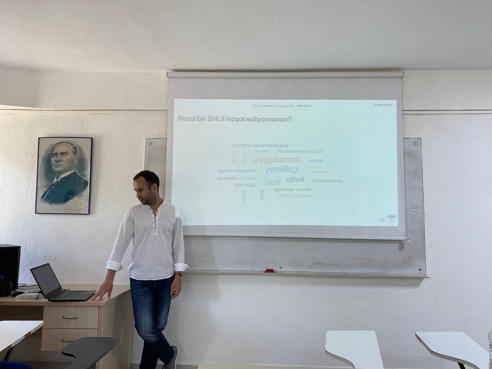 Internal stakeholder meeting with students